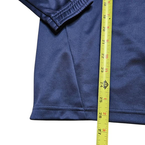 Puma Dry Cell Small Navy and Coral Pink 1/4 Zip Pullover Sweater - Picture 7 of 8